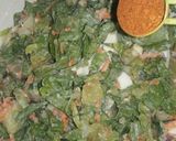 A picture of step 5 of Sweet potatoe salad.
