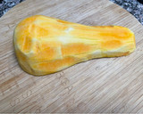 Foto del paso 1 de la receta: Calabaza hasselback con crema de alubias