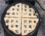 Foto del paso 3 de la receta: Waffles salados, rellenos de jamón y queso