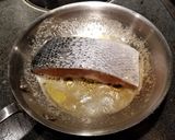 A picture of step 5 of Salmon Oscar.