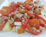 Foto del paso 2 de la receta Ensalada de patatas con pimientos asados