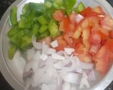 A picture of step 1 of Indian style tandoori mayo masala sandwich.