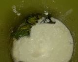 A picture of step 1 of Green chilli Raita.