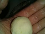 Ñoquis rellenos de jamón