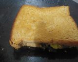A picture of step 3 of Brown bread spicy sandwich.
