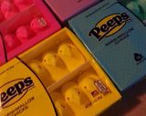 A picture of step 1 of Layered "Peeps" Rice Krispie Treats.