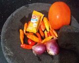 Foto langkah ke 1 dari resep Sambal mentah & ikan asin lalaban.