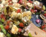 Foto del paso 7 de la receta: Tarta de puerro, pollo y Champignones