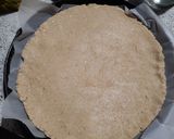 Foto del paso 3 de la receta: Pizza fit de harina de avena vegetariana simple