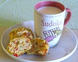 Zöldséges, kolbászos muffin recept fázis 4 fotója