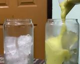 Foto langkah ke 5 dari resep Smoothie Alpukat Pisang Gurih Tanpa Susu.