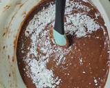 Foto del paso 3 de la receta: Torta húmeda de bananas, cacao y café