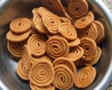A picture of step 3 of Rice Flour Chakri.