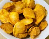 A picture of step 3 of Masala puri.