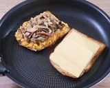 地瓜菇菇燻雞三明治的食譜步驟9照片