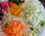 A picture of step 1 of Chinese Bhel.