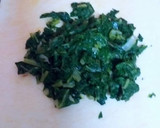 Foto del paso 6 de la receta: Garbanzos con acelgas en crema de verduras