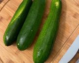 A picture of step 2 of Cheesy zucchini sticks.