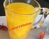 A picture of step 4 of Orange, Lemon, Ginger, Turmeric & Honey Tea.