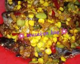 Foto langkah ke 6 dari resep Ikan kembung tumis pete with jagung manis.