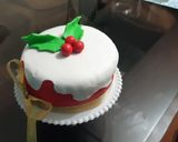 Foto del paso 5 de la receta: Mini Torta Navideña - Keke de Vainilla y Frutas Confitadas