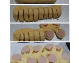 Foto langkah ke 7 dari resep Roti Manis Sosis & Pisang Cokelat Keju (No Ulen Dijamin Lembut).