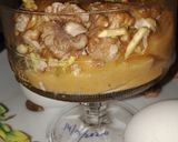 A picture of step 3 of Besan or gajar ka Halva.