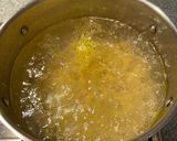 A picture of step 1 of Simple Fusilli vegetarian pasta.