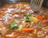 A picture of step 8 of Curry Chicken.
