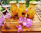 Hình bước làm 4 của món Nước mát mủ trôm