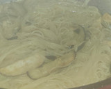 Foto del paso 2 de la receta: Capelini con berenjena