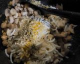 عکس مرحله 3 از دستور خوراک قارچ و نخود (Mushrooms & Chickpeas dish)