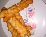 A picture of step 8 of Lemon flavored braided mandazi.