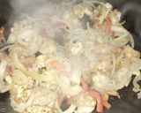 Foto del paso 1 de la receta: Fideos con crema y pollo