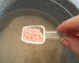 A picture of step 1 of Old fashioned rice pudding.