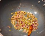 A picture of step 2 of Methi Moong Dal Sabzi.
