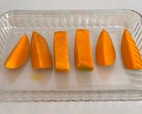 A picture of step 10 of Sunshine Bliss-No-Bake Mango Cheesecake.