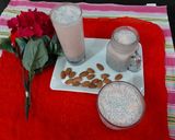 A picture of step 4 of Almonds custard sharbat.