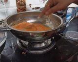 A picture of step 6 of Butter paneer Masala.