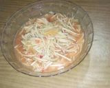 Foto langkah ke 3 dari resep Rujak serut mangga apel.