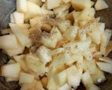 A picture of step 1 of Snacks time, Tangy apple 🍏 🍏.