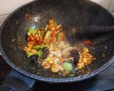 Foto langkah ke 3 dari resep Tongseng Tahu & Ayam kuah kering.