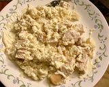 A picture of step 6 of Alfredo Sauce.