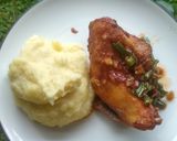 Foto langkah ke 3 dari resep Ayam Asam Manis & Mashed Potato.