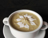 Foto del paso 5 de la receta: Crema de puerro y champiñones con Gorgonzola