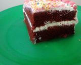 A picture of step 6 of Red velvet cake.