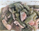 Foto del paso 6 de la receta Pollo con judías a la miel y mostaza
