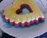 عکس مرحله 1 از دستور ژله بستنی رنگارنگ🍭