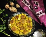 A picture of step 8 of Paneer Kofta in Taro Root Bulbs.