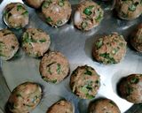 A picture of step 6 of Veg kurkure balls.